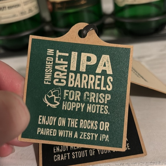 SOLD!! Empty Jameson Triology Gift Pack Triple Sampler & Decorative Carry Holder - Picture 7 of 15